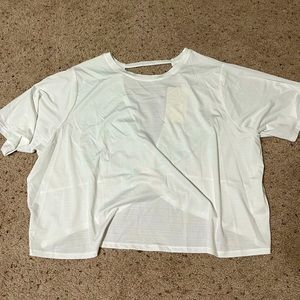 Fabletics Eco-Conscious Twist Back Short-Sleeve Tee